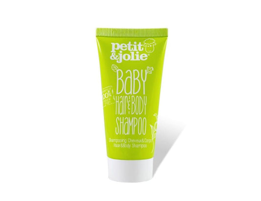 Petit et Jolie Baby Hair & Body Shampoo Mini (50 ml)Clean Green TogetherJolie Baby Hair & Body Shampoo Mini (50 ml)